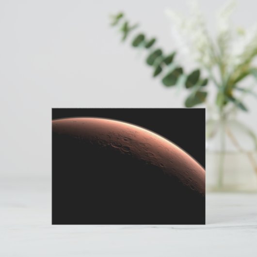 光と闇の火星の一部。 ポストカード (スタンド正面)