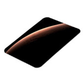 光と闇の火星の一部。 マグネット (左側)