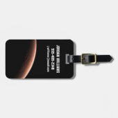 光と闇の火星の一部。 ラゲッジタグ (正面横)