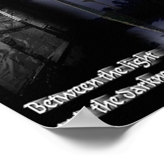 光と闇の間で ポスター (角)