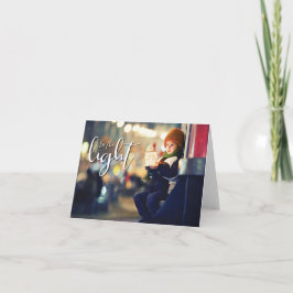 光になれ、ランタンを持った少年 カード