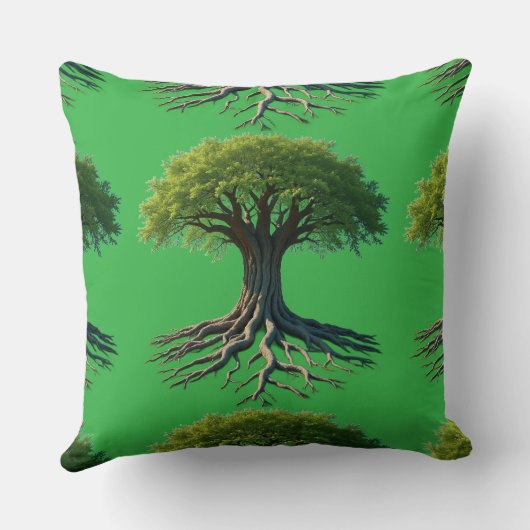 「光に基づく」 クッション (裏面)