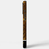 光に輝く魅惑的な黄金のヘビの皮 Case-Mate iPhoneケース (裏面 / 左)