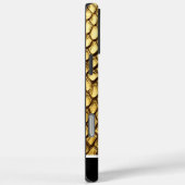 光に輝く魅惑的な黄金のヘビの皮 Case-Mate iPhoneケース (裏面 / 右)