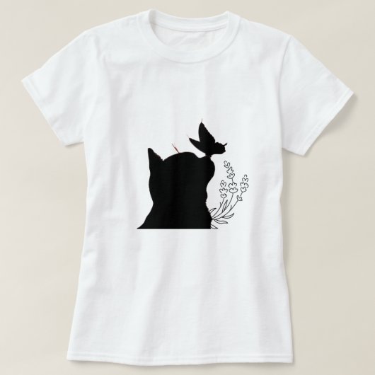 光のささやき Tシャツ (デザイン正面)