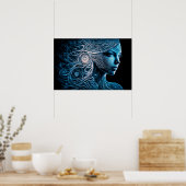 光のらせん状 ポスター (キッチン)