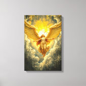 光のアセンション – アンゲ威厳のあるリックのアートワーク キャンバスプリント (正面)