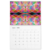 光のカ絵画レンダー カレンダー (3月 2026)