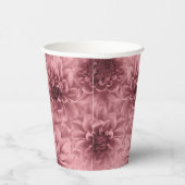光のクラスターMauve Dahlias 紙コップ (右)