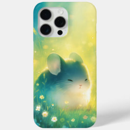 光のチンチラの草原 iPhone 15 PRO MAXケース