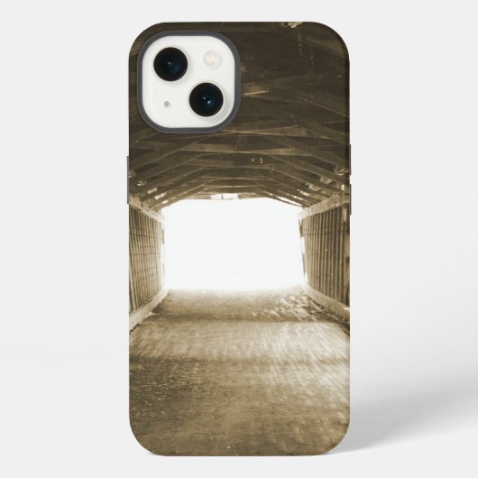 光のトンネル iPhoneケース (裏面)