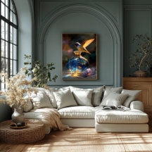 光のハミングバード – 魅惑の青い香水