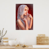 光のハート ポスター (キッチン)