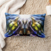 光のバースト ランバークッション (ブランケット)