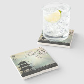 光のパゴダ線"希望" ストーンコースター (横)