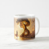 光のビジョンジャーニーマグ コーヒーマグカップ (正面右)