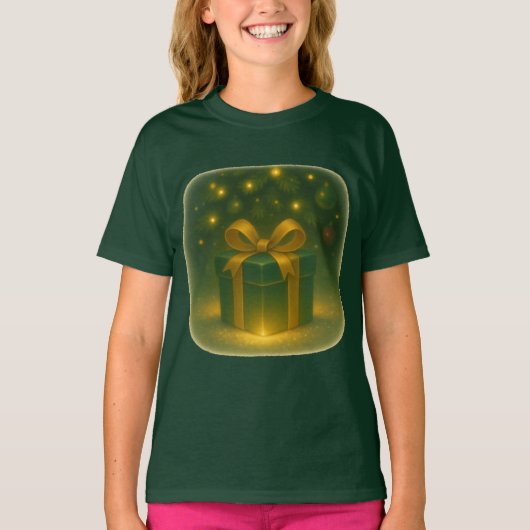 光のプレゼントTシャirt Tシャツ (正面)