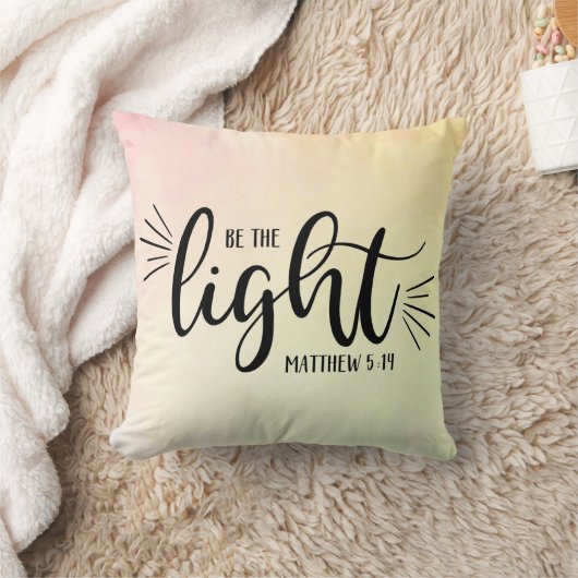 光のマタイ5:14 クッション (ブランケット)