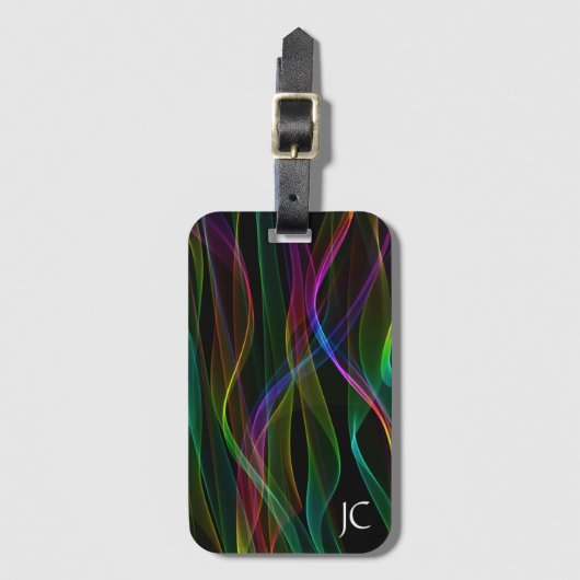 光のリボン ラゲッジタグ (正面縦)