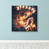 光のロザリオ5 キャンバスプリント (インサイチュ (ウッドフロア))