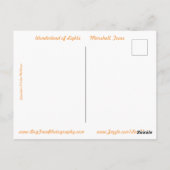 光の不思議の国 ポストカード (裏面)