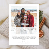 光の世界の宗教的なクリスマスの写真 シーズンカード