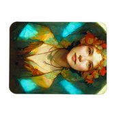 光の中でアールヌーボーファンタジー マグネット (横)