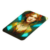 光の中でアールヌーボーファンタジー マグネット (左側)