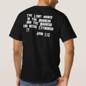 光の中にとどまる2 Tシャツ (裏面)