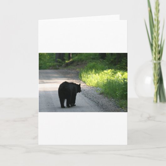 光の中に入ること カード (正面)