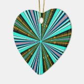 光の中に入る セラミックオーナメント (左)