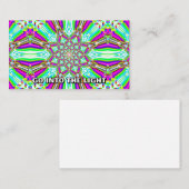 光の中に入る（言葉を変えることができる） 名刺 (正面/裏面)