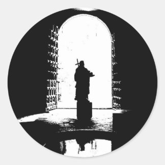 光の中のイエス ラウンドシール