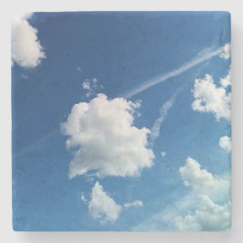 光の中の雲 ストーンコースター