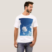 光の中の雲 Tシャツ (正面フル)