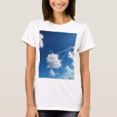 光の中の雲 Tシャツ (正面)