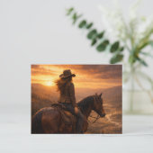 光の中の馬 | 馬の芸術 | ポストカード (スタンド正面)