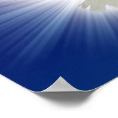 光の中の鳩 ポスター (角)