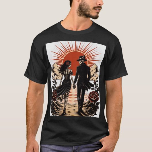 光の中へ歩く Tシャツ (正面)