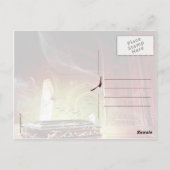 光の中へ – はがき (裏面)