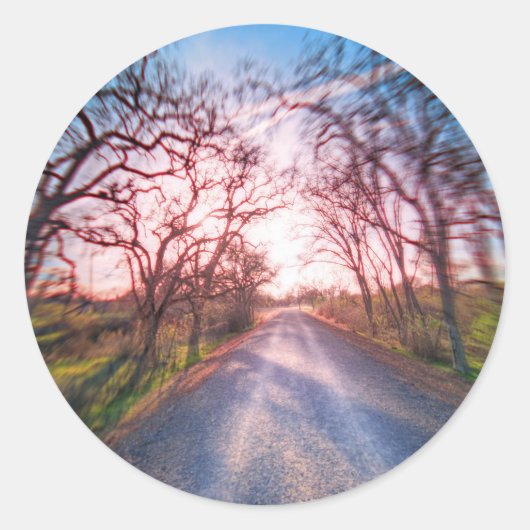 光の中へ ラウンドシール (正面)