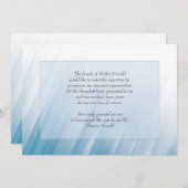 光の中へ 追悼カード (正面/裏面)