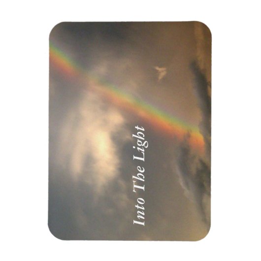 光の中へ(青空) マグネット (縦)