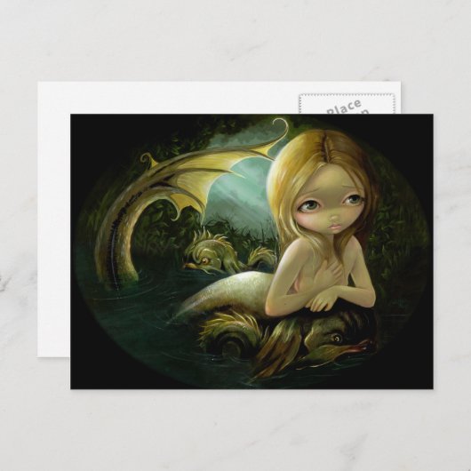 「光の傾き」のはがき ポストカード (正面/裏面)