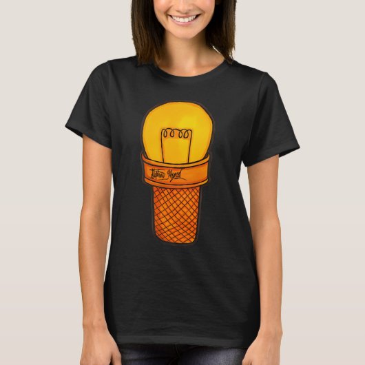 光の円錐 Tシャツ (正面)
