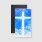 光の十字架イエスキリストカスタマイズ可能なクリスチャン (正面/裏面)