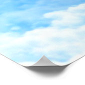 光の十字架イエスキリストカスタマイズ可能なクリスチャン ポスター (角)