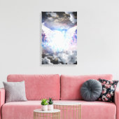 光の天使 キャンバスプリント (インサイチュ (リビング))