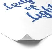 光の女神 ポスター (角)