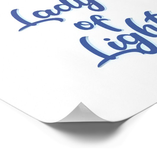 光の女神 ポスター (角)